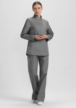 Костюм женский ХАССП-Стандарт NEW (тк.Смесовая,160), серый