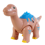 Конструктор магнитный Динозавр на бат. (свет, звук), коробка 6605