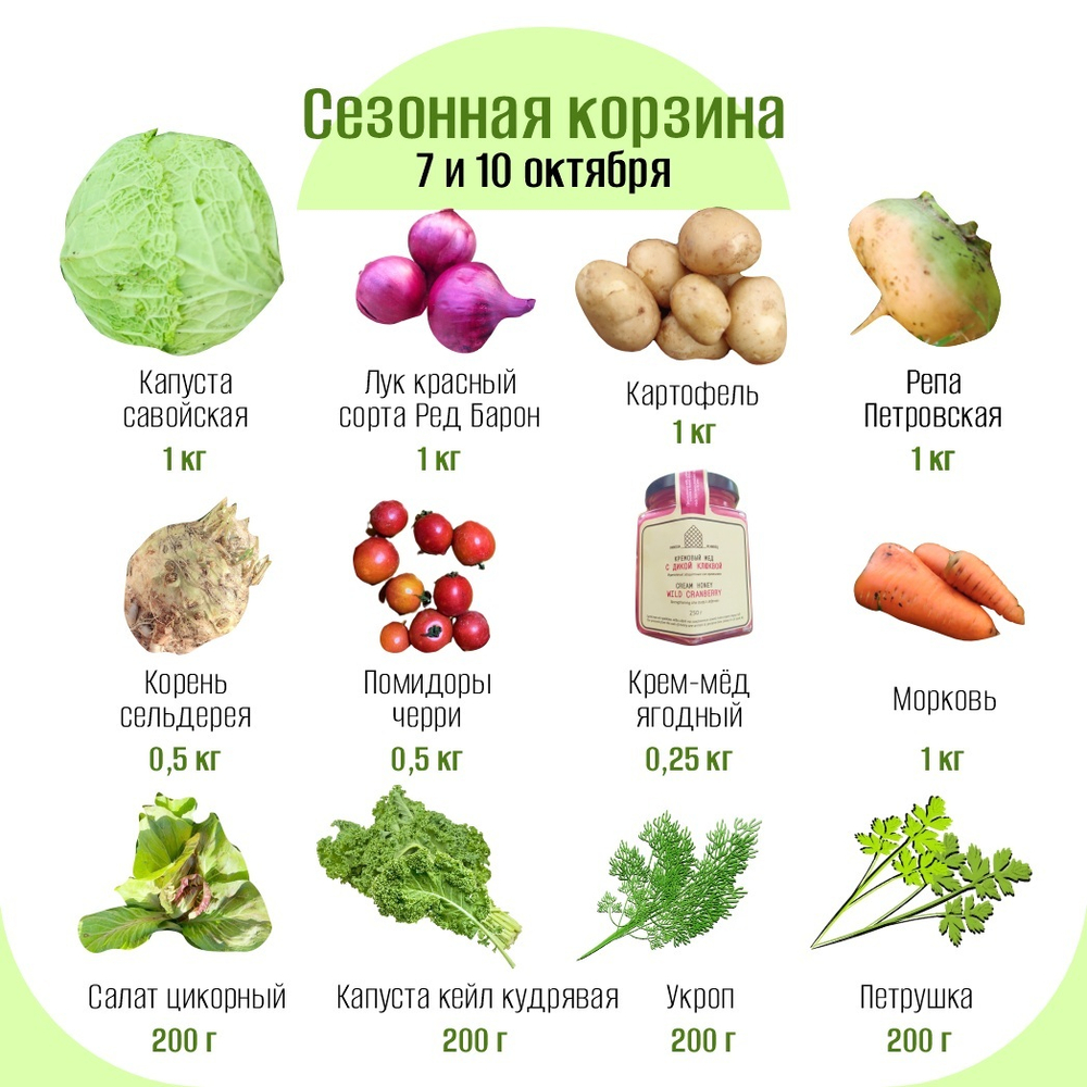 Сезонная корзина
