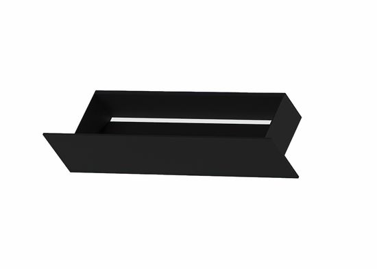 Полка-органайзер с одной секцией Loco 30 (черный)