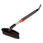 Щетка-сметка для снега со скребком телескопическая 73-100см, Stels, 55313