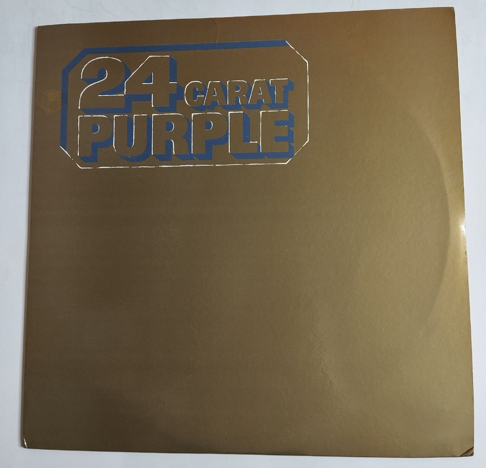 Винтажная виниловая пластинка LP Сборник Deep Purple 24 Carat Purple (Japan 1975) (No Obi) (EX)