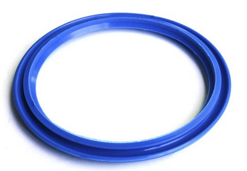 Сальник повор. кулака УАЗ 469, ГАЗ 69 СИНИЙ тонкий мягкий