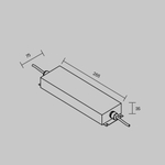 Источник напряжения Maytoni PSL008 12В 250Вт IP67 812006