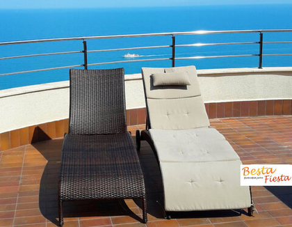 Матрас для лежака «Монако», цвет серый