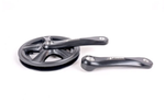 Система Prowheel PRO-Q36PP 36T 175 мм алюм. под квадрат черный, 1/10 PRO-Q36PP-175