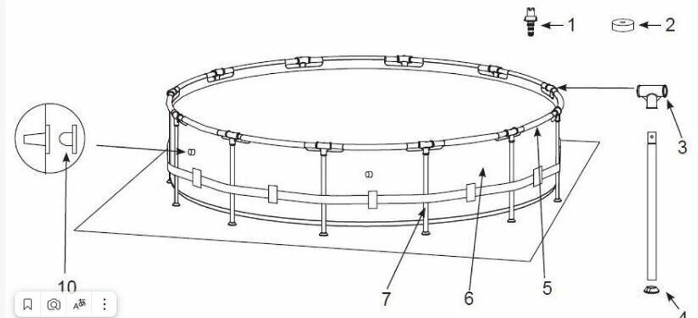 Каркасный бассейн Prism Frame 305х76 см, Intex, арт.26700NP