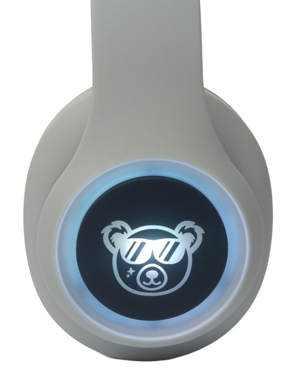 Наушники беспроводные светящиеся +TF card Fashion SAZ-D01