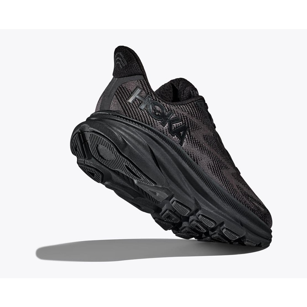 Кроссовки мужские HOKA M CLIFTON 9 WIDE Black / Black