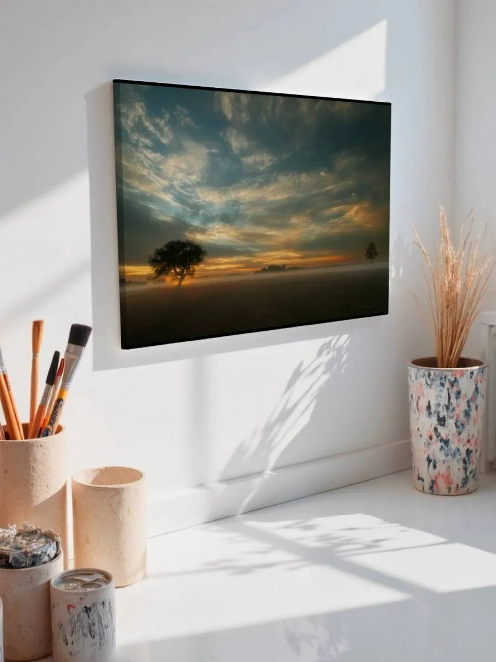 Картина на стену 40 X 50 Туман