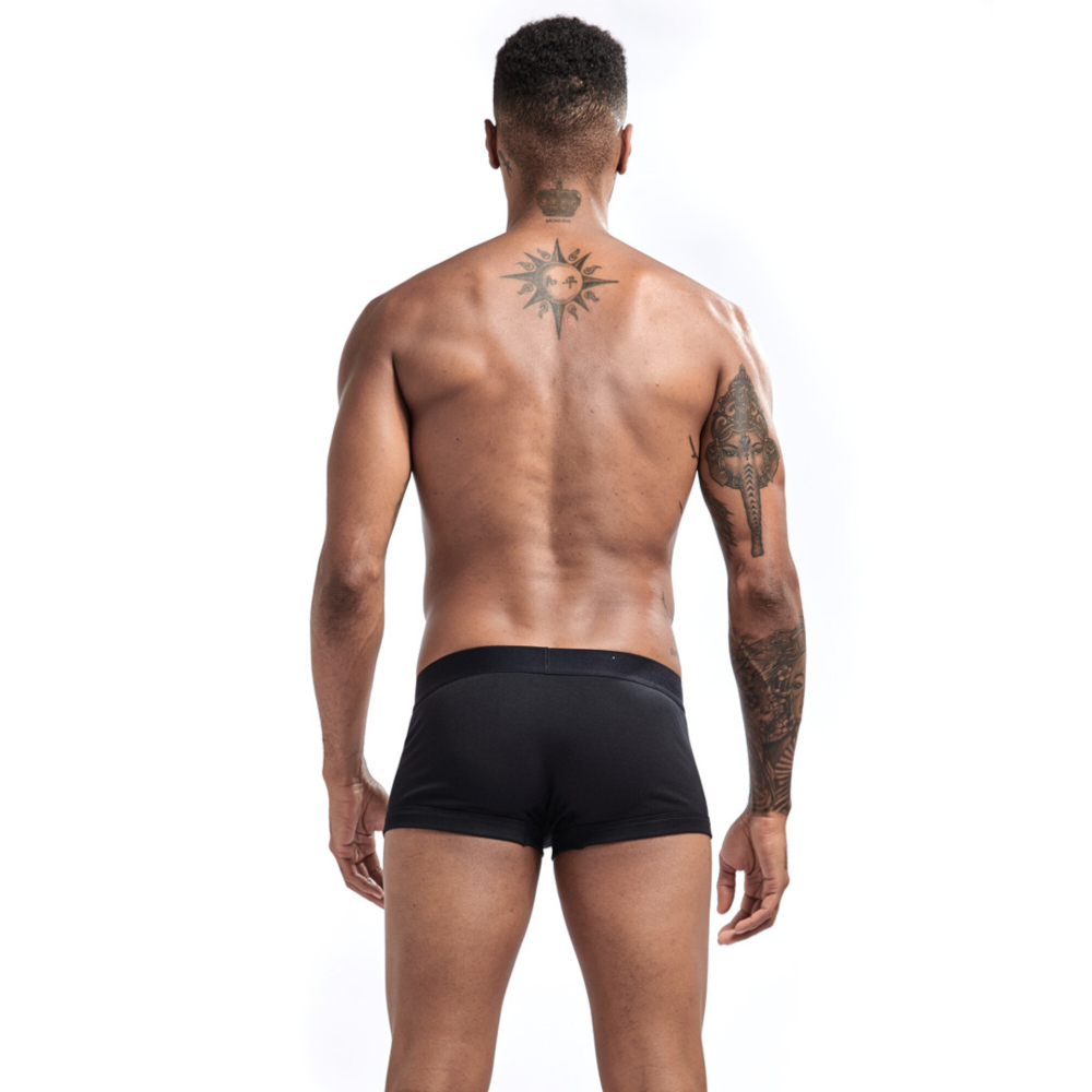 Мужские трусы хипсы черные JOCKMAIL JM6032-2