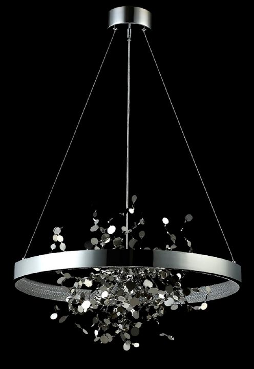 Подвесная люстра Crystal Lux GARDEN SPLED+3 D600 CHROME