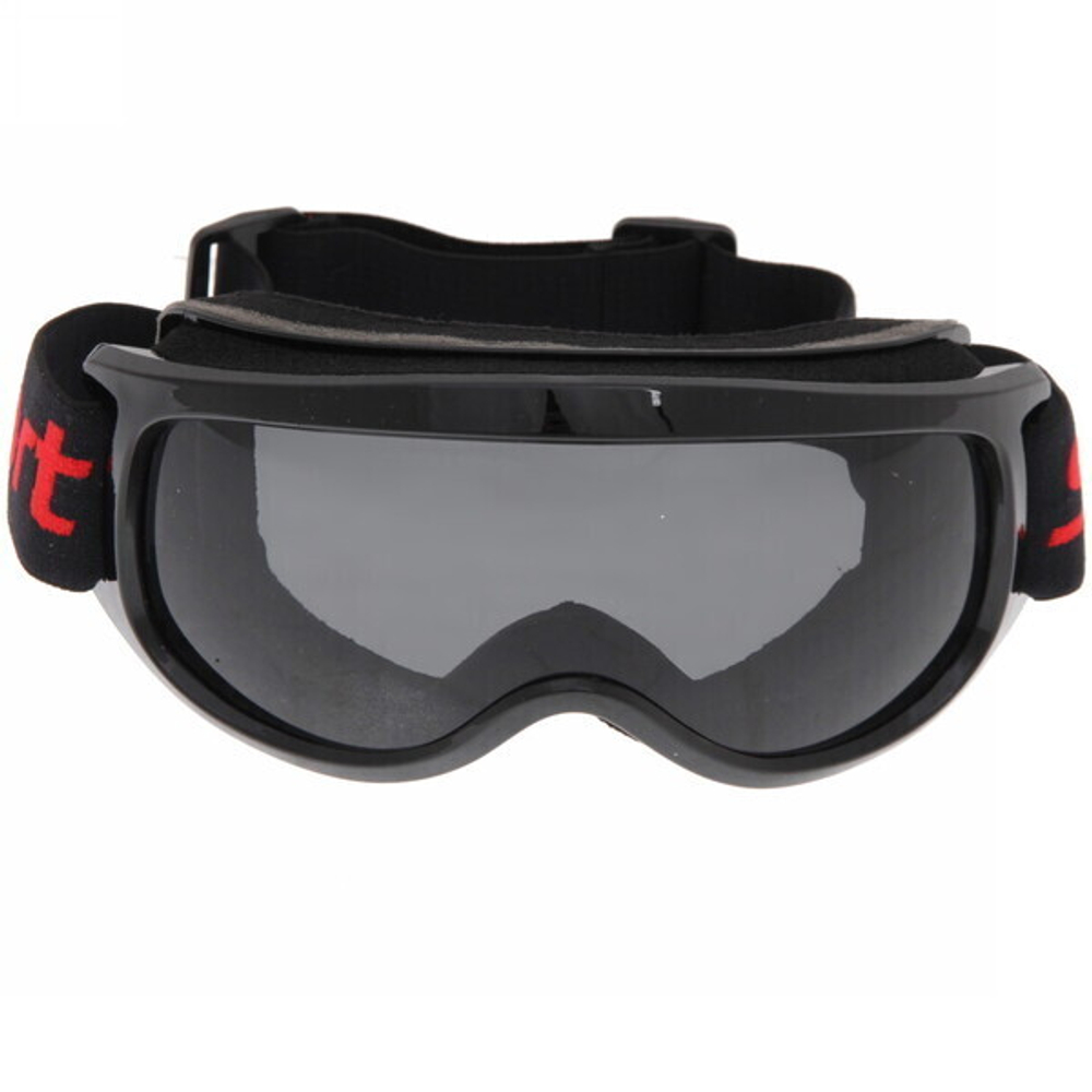 Очки горнолыжные HX08, черная оправа, черная линза