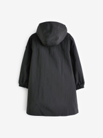 Куртка непромокаемая с капюшоном для девочки Next T78-025, Черный