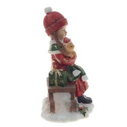 GAEM Фигурка декоративная "Девочка", L13,5 W9 H17 см