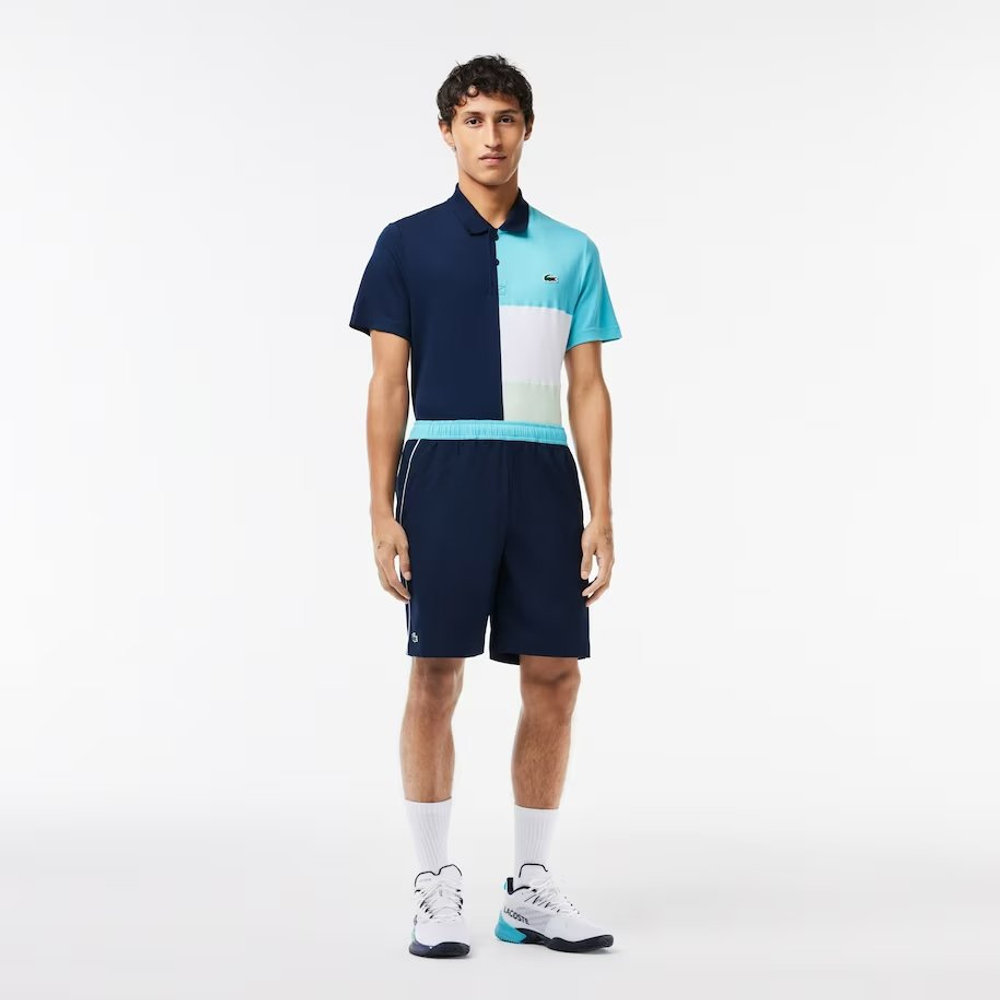 ОДЕЖДА ДЛЯ ТЕННИСА Мужская, Шорты LACOSTE STRETCH TENNIS SHORTS .