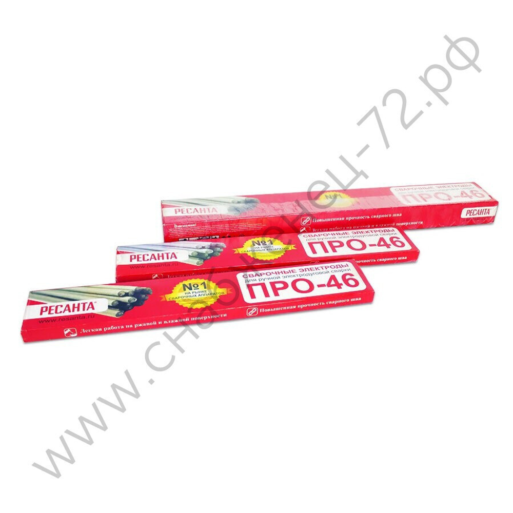 Сварочный электрод РЕСАНТА ПРО-46 Ф3,0 Пачка 3 кг
