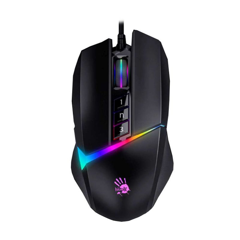 Мышь проводная A4Tech Bloody W60 Max черный