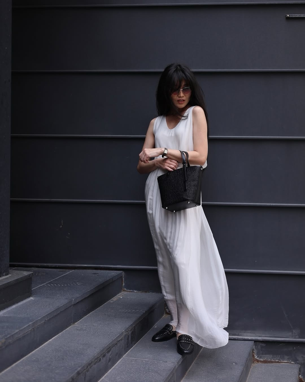 комплект из лёгкой вискозы: топ и юбка