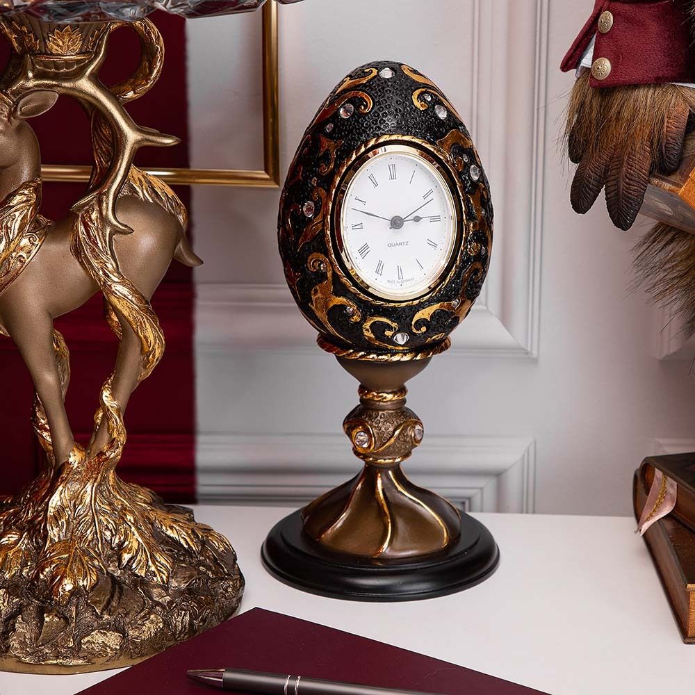 Часы настольные Наследие Фаберже Бронза