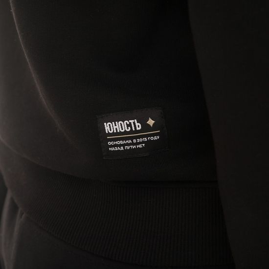Худи ЮНОСТЬ™ жен. «Ворлдвайд» (Черный)
