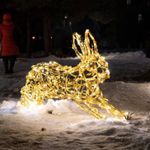 светодиодная фигура Заяц бегущий