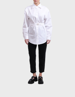 Рубашка с поясом HUGO Eyane