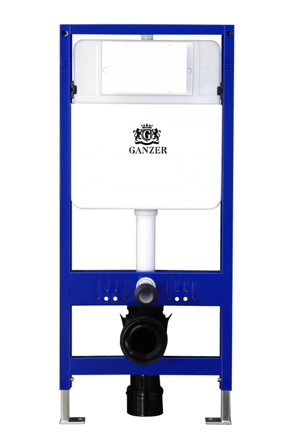 Инсталляция для подвесного унитаза (БЕЗ КНОПКИ)  GANZER