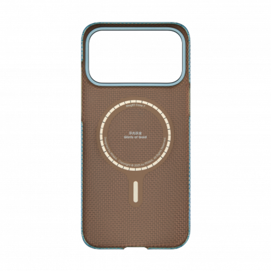 Чехол Pitaka Ultra-Slim Case (PitaTap™) для iPhone 17 Pro Max, Lucid Blue