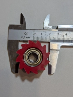 -- Ролик натяжителя приводной цепи D8 мм для мопеда, питбайка, эндуро