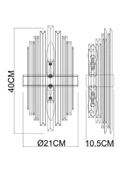 Настенный светильник Arte Lamp FEDELTA
