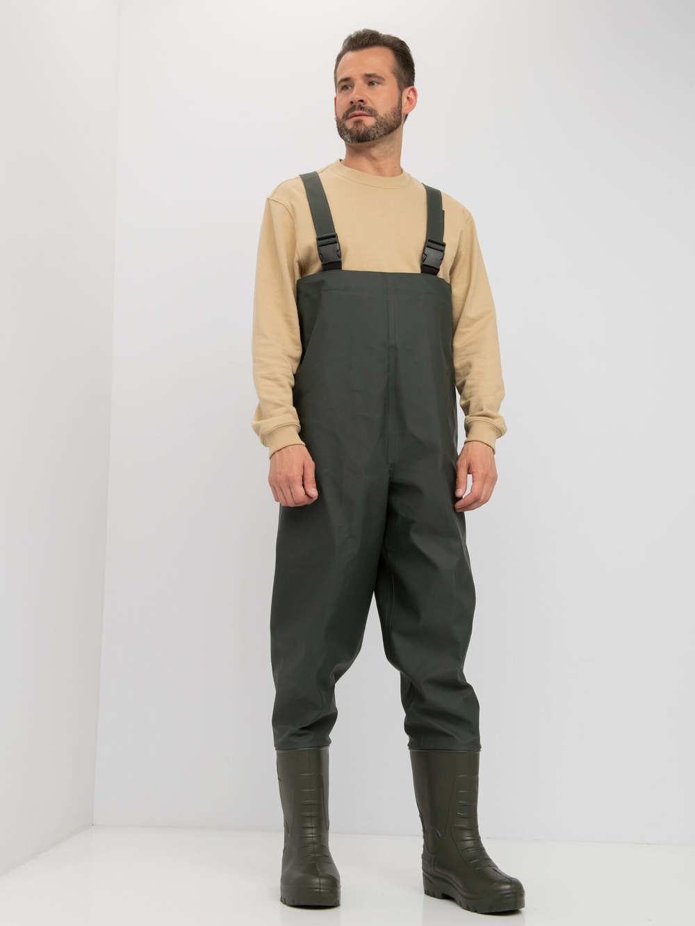 Вейдерсы Kaury Speci.all Fisher из ЭВА (этиленвинилацетат) Олива (-5°C) 961-01-ПК -