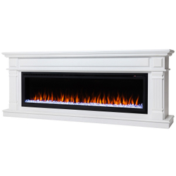 Электрокамин RealFlame Islandia 60 WT белый с очагом Saphir 60