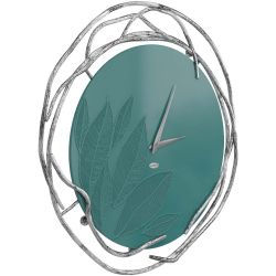 Часы настенные Арт Колор Пастельно-синий Сильвер