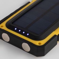 Светодиодный фонарь ЭРА Рабочие Практик RA-811 ручной, аккумуляторный, 15 Вт COB, powerbank, солнечная батарея, магнит | Рабочие  фонари