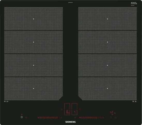 Siemens Индукционная варочная панель EX601LXC1E, черный, черный матовый