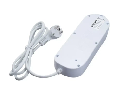 Удлинитель сетевой бытовой c заземлением 1,5м 4 розетки, 16А, 3680Вт защита от детей