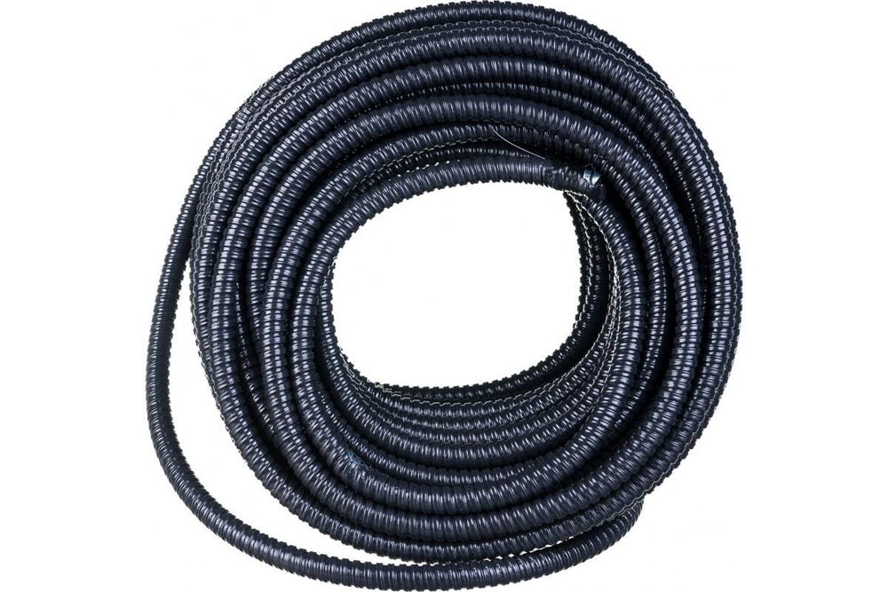 Металлорукав МРПИнг в ПВХ-изоляции без протяжки «NORD» 22 (Fortisflex) (50м/уп.) КВТ 82470