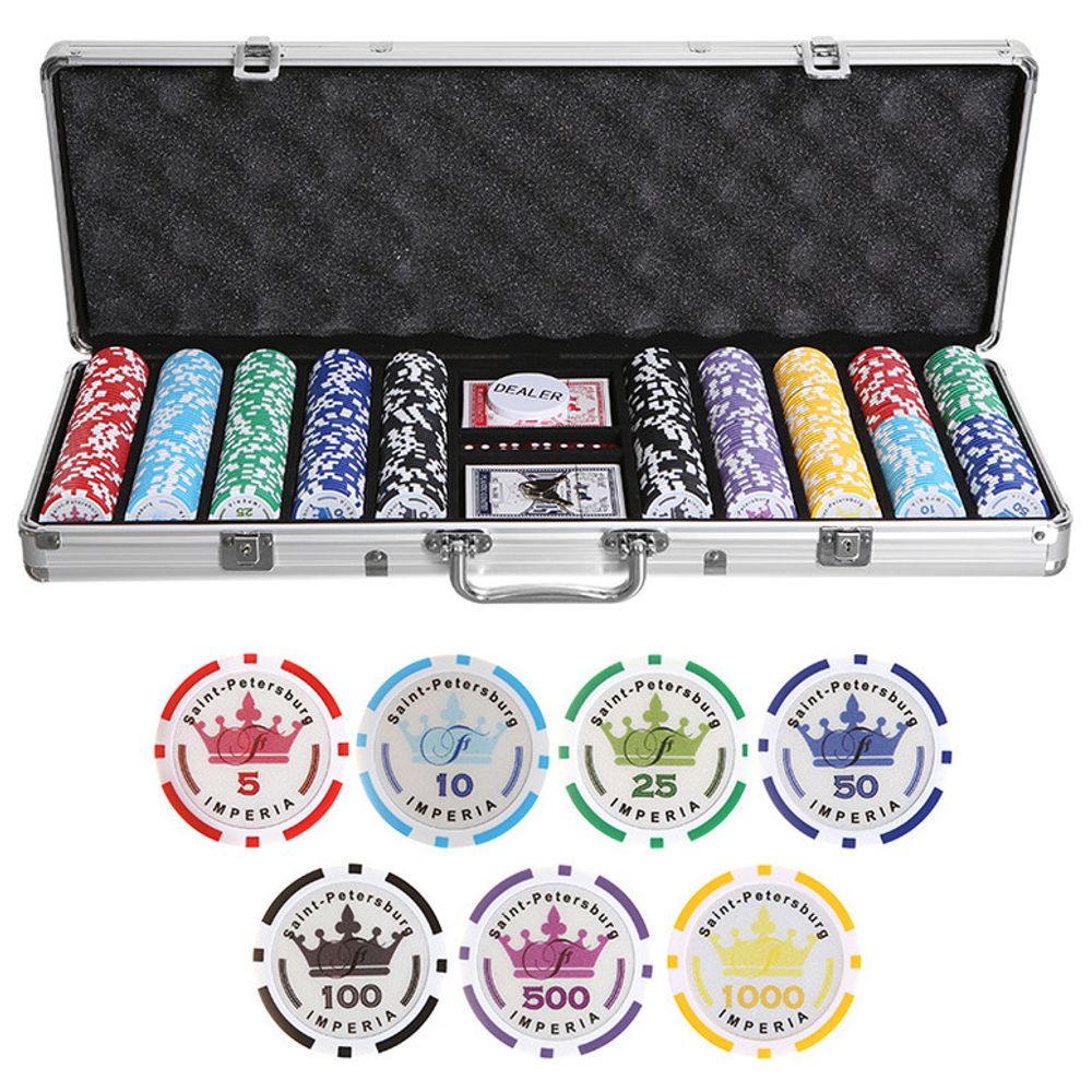 Набор для покера Empire на 500 фишек