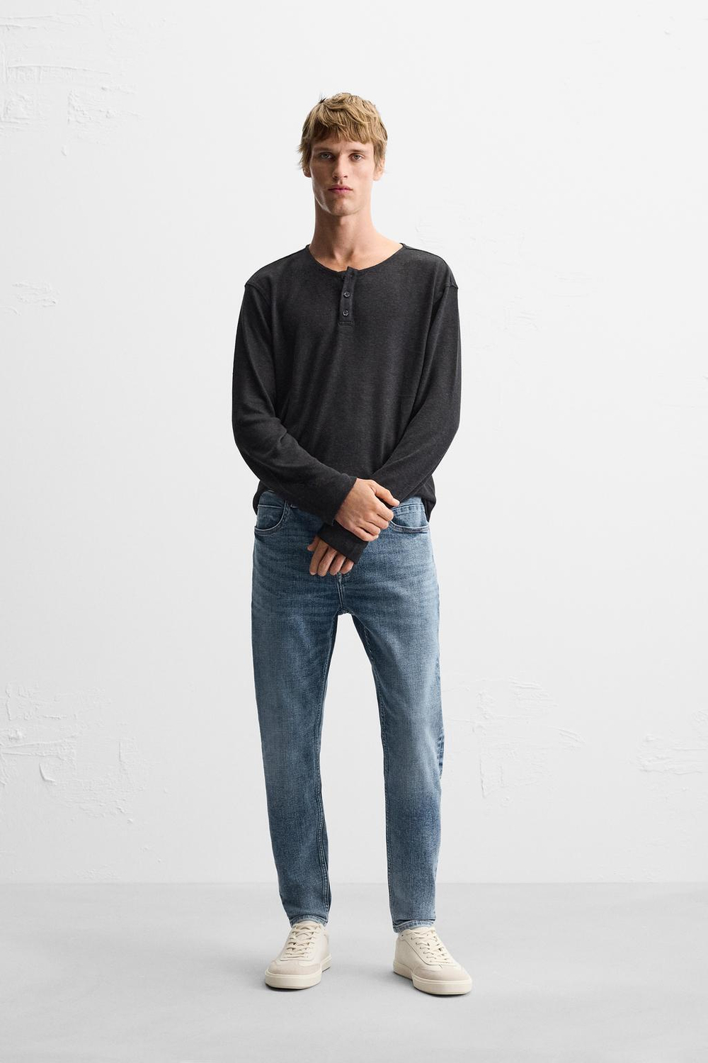 Джинсы cropped skinny