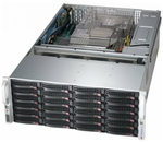Сервер Supermicro SuperStorage 6049P-E1CR36H без процессора/без ОЗУ/без накопителей/1200 Вт/LAN 10 Гбит/c