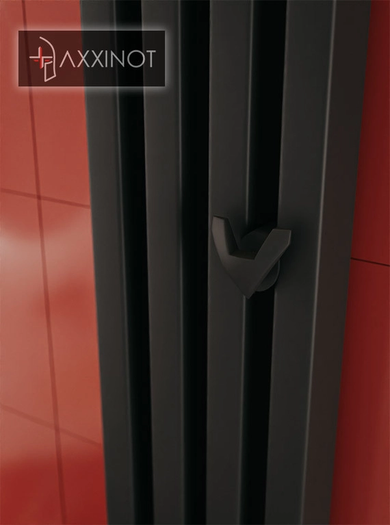 Axxinot Cardea VE 2000 - вертикальный электрический трубчатый радиатор высотой 2000 мм