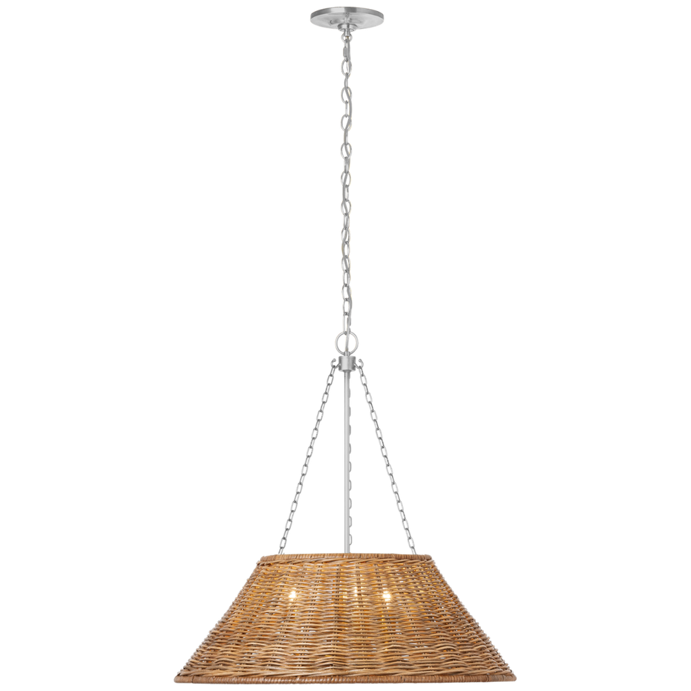 Люстра Visual Comfort Corinne 24" Woven Hanging Shade