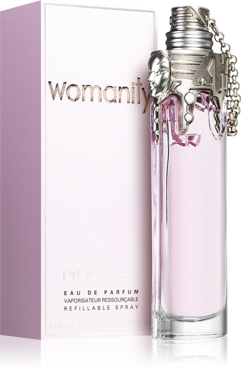 Mugler Womanity Многоразовый флакон Eau de Parfum для женщин