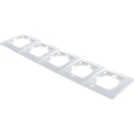 Рамка 5-я NILSON Touran белый 24110095