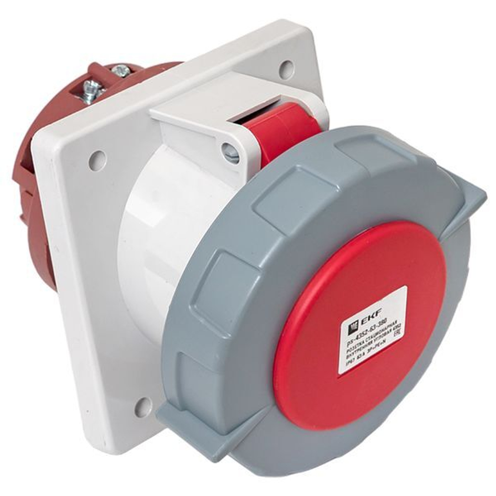 Розетка стационарная внутренняя EKF ps-4352-63-380