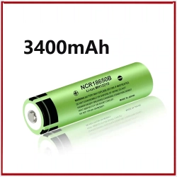 Аккумулятор 18650B 3.7V Li-ion 3400mAh выпуклая