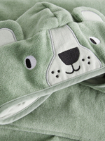 Пончо махровое для мальчика Next E22-920, Зеленый