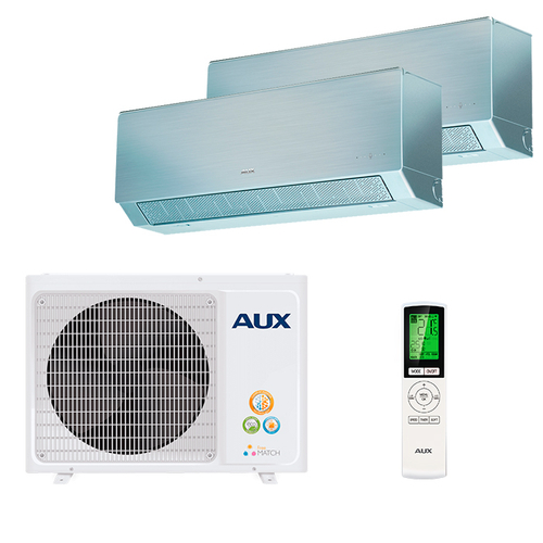 Мультисплит система на 2 комнаты AUX AMWM-H09/4R2(CD) x 2 / AM2-H18/4DR2