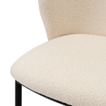 Стул барный foggy, букле, молочный